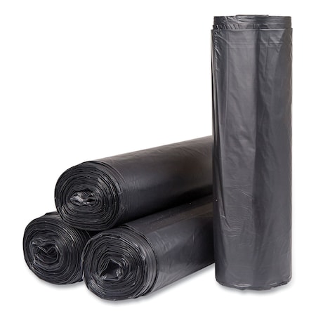 Integrated Bagging Systems 60 gal Trash Bags, 43 in x 48 in, 22 microns, Black, 150 PK S434822K